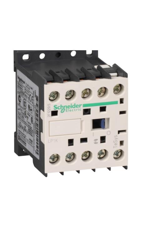 SCHNEIDER Mini Kontaktör 5,5kw 12a 1nk 24v Dc Lp1k1201bd
