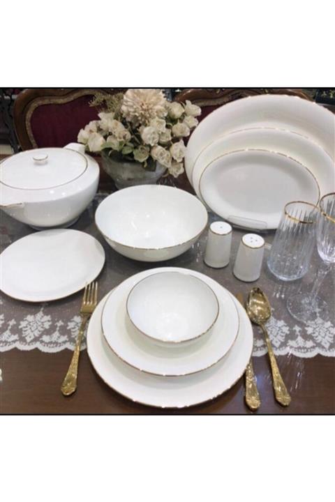 WINTERBACH Gold 56 Parça Yemek Takımı