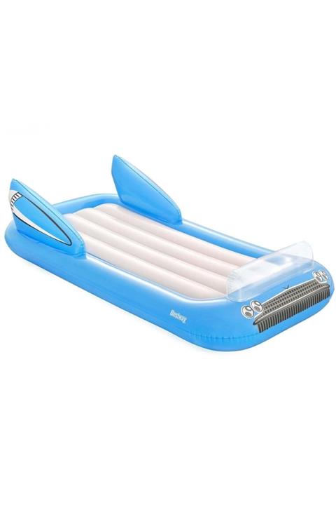 Burnis Toy 2022 Bestway Lüks Araba Şişme Yatak 190 X 128 Cm Yılbaşı