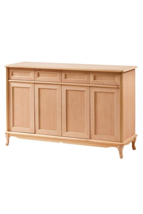 Geppetto Home 150'lik Lükens Cilasız Ahşap Ham Konsol