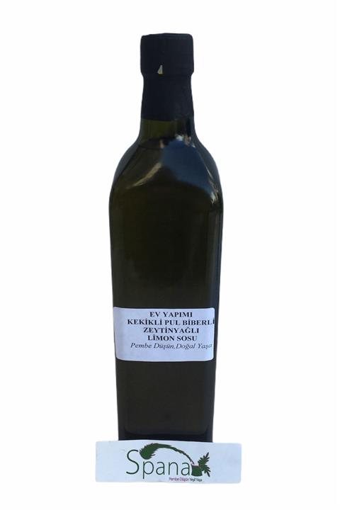 SPANA Kekik Pul Biber Zeytin Yağı Limon Sosu Ev Yapımı Katkısız 330gr