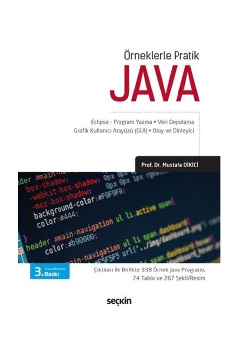 Seçkin Yayıncılık Örneklerle Pratik Java