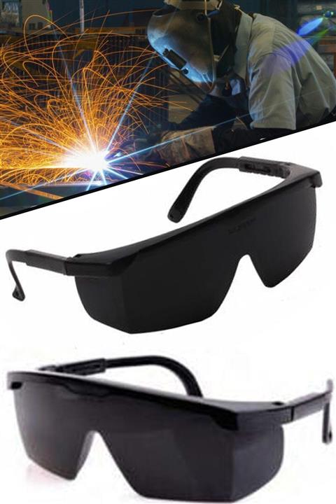 Mobee Eltos Ayarli Koruyucu Kaynak Gözlüğü Si yah Sonsuz Koruma 1410