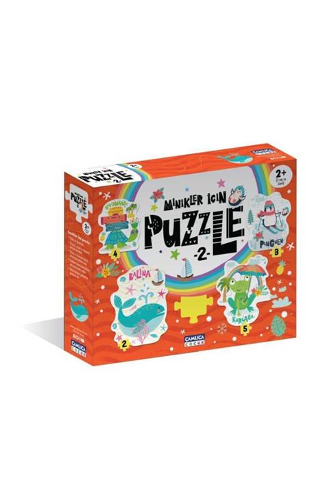 Çamlıca Yayınları Minikler Için Puzzle - Iı (2 Yaş+)