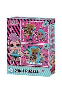 LOL Surprise Bebek 2'in 1 Puzzle Yapboz 35 Parça