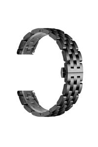 dijimedia Galaxy Watch 42mm (20mm) Krd-20 Metal Kordon Siyah