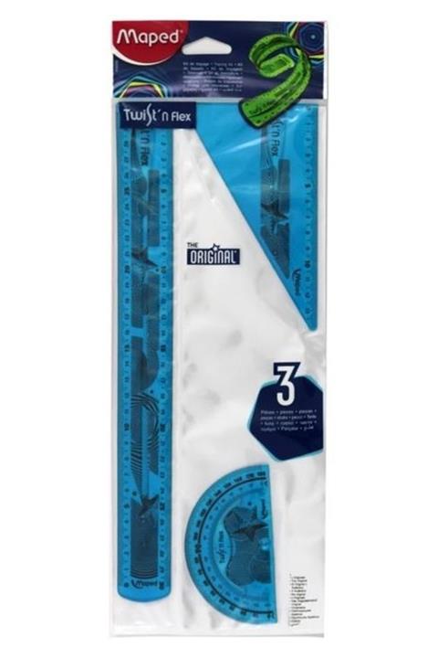 Maped Marka: 30 Cm Esnek Plastik Cetvel 895055
