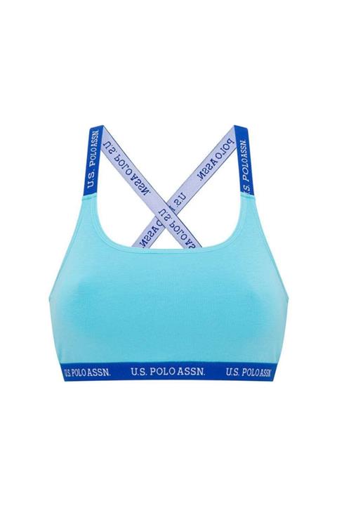 U.S. Polo Assn. Kadın Mint Çapraz Askılı Büstiyer