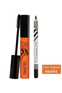 Pastel Dramatic Look 5X Volume Siyah Maskara & Siyah Eyeliner 8690644019371