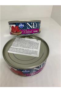 N&D Natural Tuna Konserve Naturel Ton Balıklı Yetişkin Kedi Maması 80gr