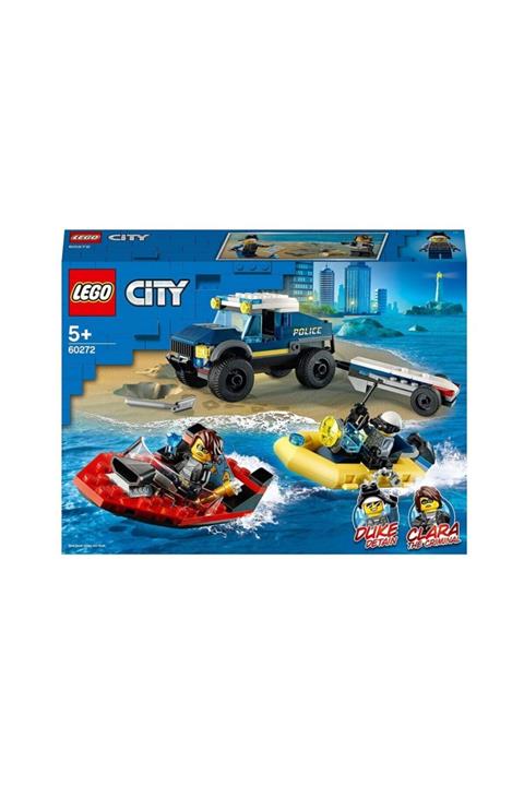 LEGO 60272 City Elit Polis Tekne Taşıma Aracı 166 Parça +5 Yaş