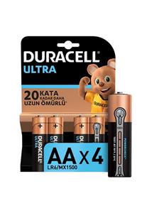 Duracell Ultra Alkalin Aa Kalem Piller, 4’lü Paket