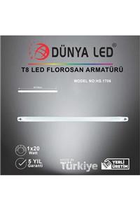 DÜNYA LED Hs.1706 1x20w T8 Led Floresan Tms Arm 120cm