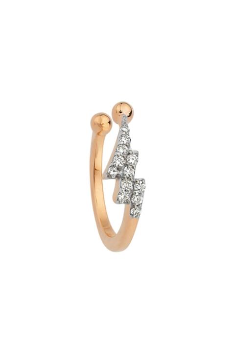 Bee Happy by Bee Goddess Bee Happy Şimşek Pırlanta Cuff