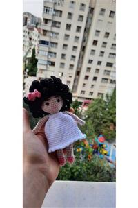 AngelKids's El Örgüsü Amigurumi Sevimli Kıvırcık Parmak Kız