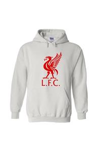 nrage Unisex Beyaz Liverpool Yeni Hoodie