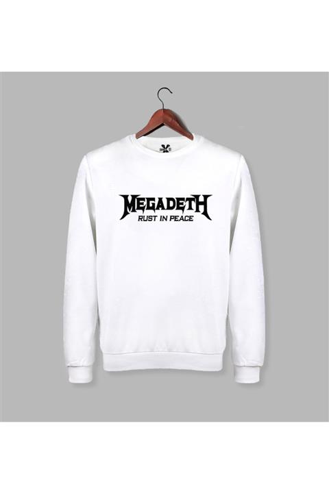 Darkia Megadeth - Rust In Peace Baskılı Uzun Kollu Sweat - Sweatshirt