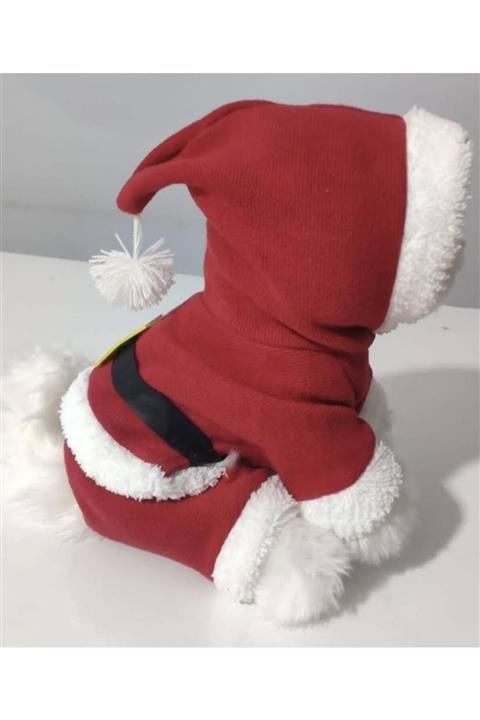 BESTPETMODA Noel Baba Köpek Kostümü / Yılbaşı Köpek Kıyafeti
