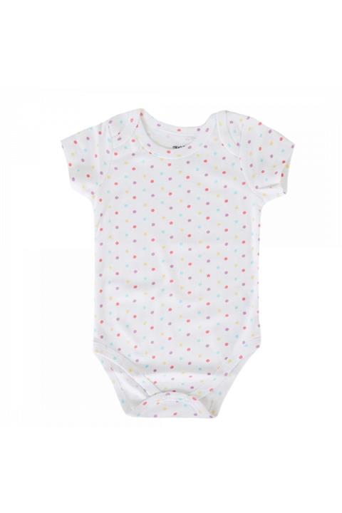 Pufi Puf Metraj Baskılı Kısa Kollu Body