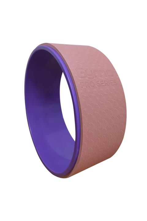 Gymo Pro Series Yoga Tekerleği Egzersiz Çemberi 33cm Pembe X Mor