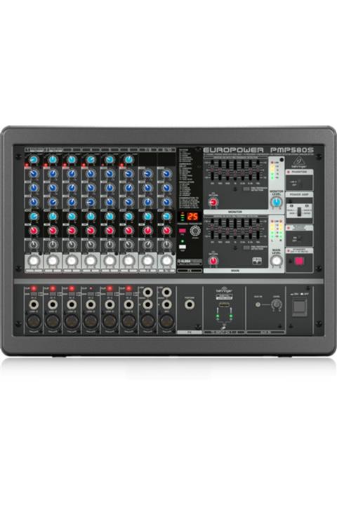 Behringer Pmp580s 500 Watt 8 Kanal Power Mikser