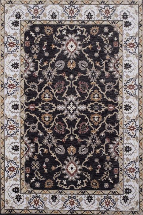 yaseminsoy collection Vintage Tabriz Makinede Yıkanabilir Eskitme Saçaklı Halı, Kilim, Yolluk 78x155