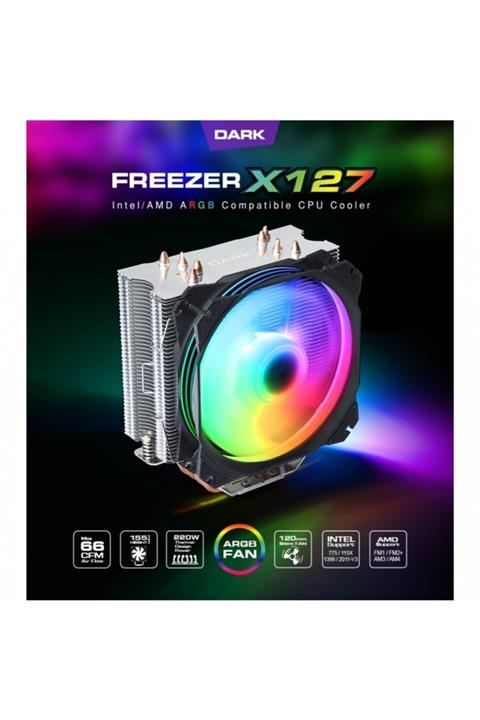 Dark Freezer Dkccx127 Amd/ıntel Işlemci Soğutucu