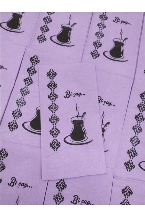 Nia Sunum Bi Çay 20'li Peçete Lila Renk.