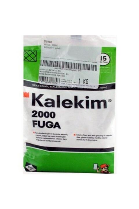 Kalekim Fuga Beyaz Derz Dolgu 1 Kg