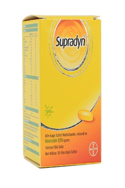 Supradyn Koenzim Q10 30 Film Kaplı Tablet