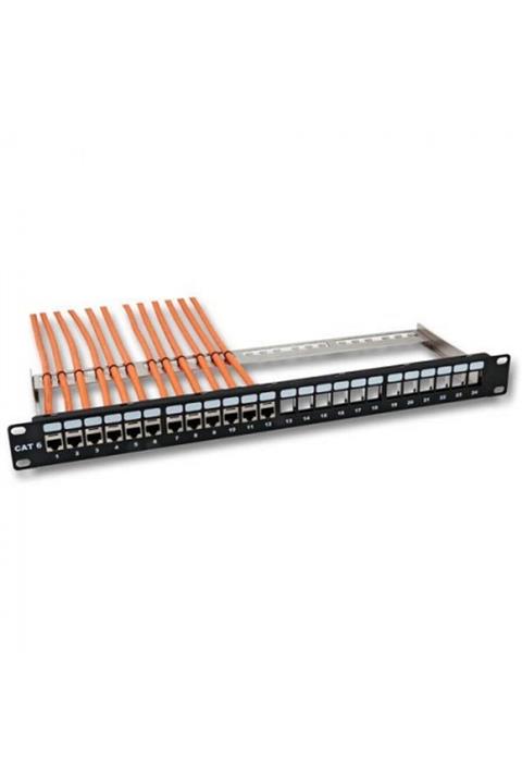 ODS 1u 24port Cat6 Utp Modüler Boş Patch Panel -pmdlr