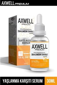 RC COSMETİCS Axwell Premium Yaşlanma Karşıtı Yenileyici Yüz Ve Göz Çevresi Bakımı Somon Dna+ 30ml