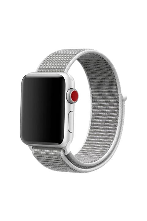 zore Apple Watch 40mm Krd-03 Hasır Kordon-6-sea Shell