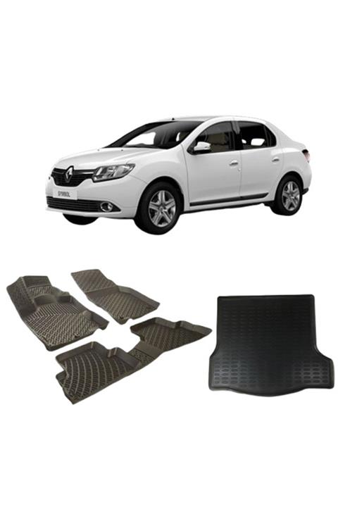 Gold Renault Symbol 3d Havuzlu Paspas Ve Bagaj Havuzu 2013-2018