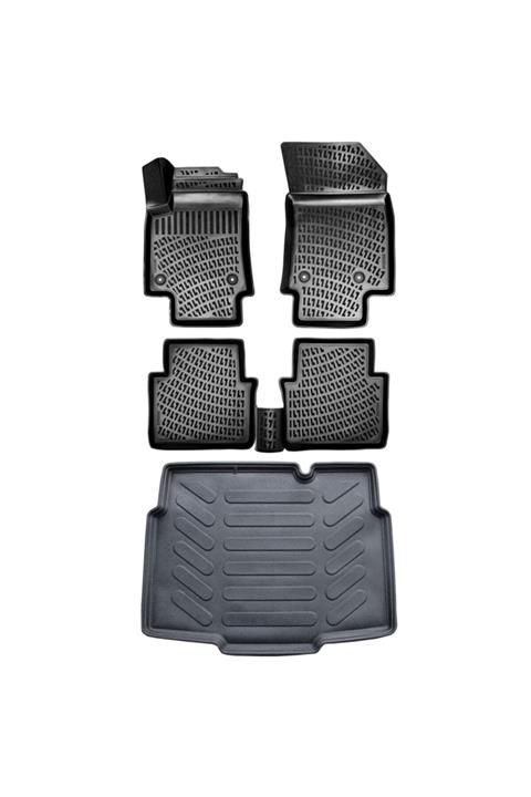 otoaksesuaroutlet Rizline Opel Crossland Uyumlu  3d Paspas+bagaj Havuzu Seti