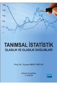 Nobel Akademik Yayıncılık Tanımsal Istatistik Olasılık Ve Olasılık Dağılımları