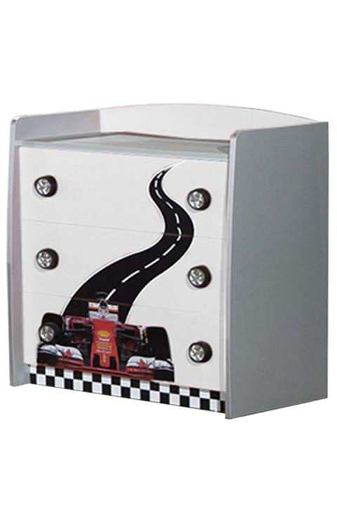 Setay Formula Genç Odası Takımı , Beyaz Şifonyer