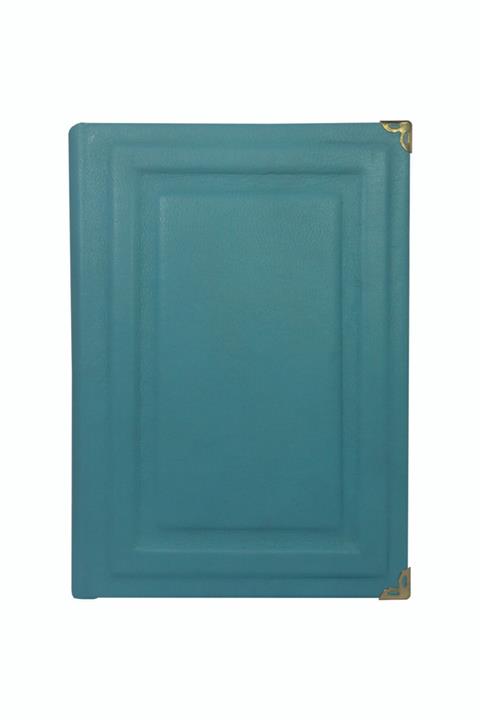 BİDEFTER 1. Sınıf Gerçek Deri Ciltleme, %100 El Yapımı, El Dikişi (iplik Dikiş) Müzik Defteri 14,5x21 Cm A/5