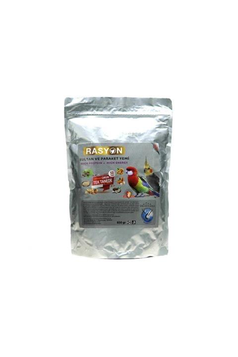 No Label Rasyon Paraket Sultan Papağanı Yemi 850gr High Protein 50 Tohum 1 Tane