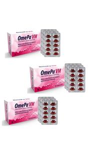 Omepa Vm Omega-3 Multivitamin Multimineral Takviye Edici Gıda 3'lü Set