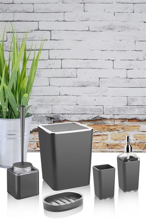 HOMENIVA Square Banyo Seti 5’li