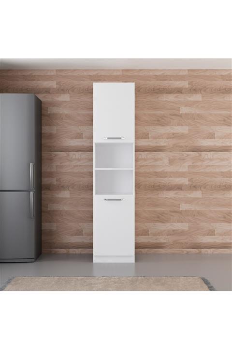 Minar 50 cm Mutfak Boy Dolabı Beyaz D50-b2