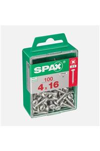 Spax Yuvarlak Başla Galvaniz 4x16