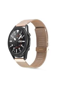 Huawei Watch Gt/gt2/gt2 Pro  Çelik Tel Örgü Tasarım Hasır Metal Kordon 46mm