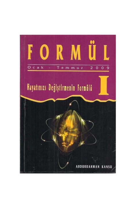 KitapSever Formül 1- Hayatınızı Değiştirmenin Formülü -formül 2 - Sağlıklı Ve Uzun Yaşamanın Formülü