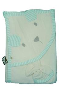 Hippo Bibaby Tavşanlı Keseli Bebek Havlusu Silgi