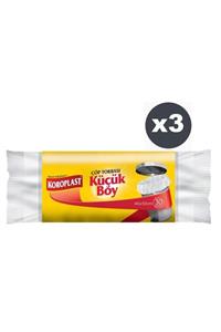 Koroplast Güçlü Küçük Boy 30 Lu Çöp Torbası X 3 Paket