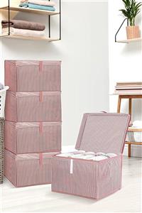 TedarikçinBurada 5 Adet Kapaklı Çok Amaçlı Hurç Saklama Kutusu Organizer Mini 40 x 30 c 26 cm
