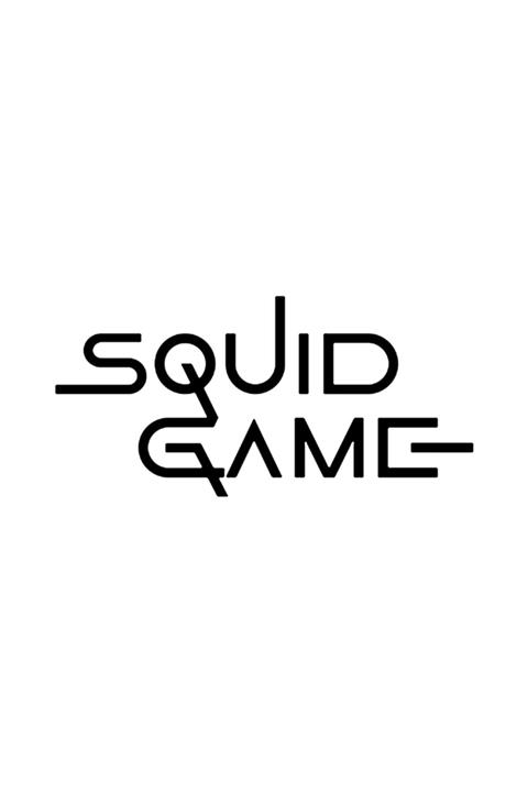 Stickker Squid Game Black Logo (3 Adet)