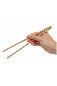 Mobee Chopsticks 1 Paket 10 Çift - Çin Yemeği Çubuğu - Bambu